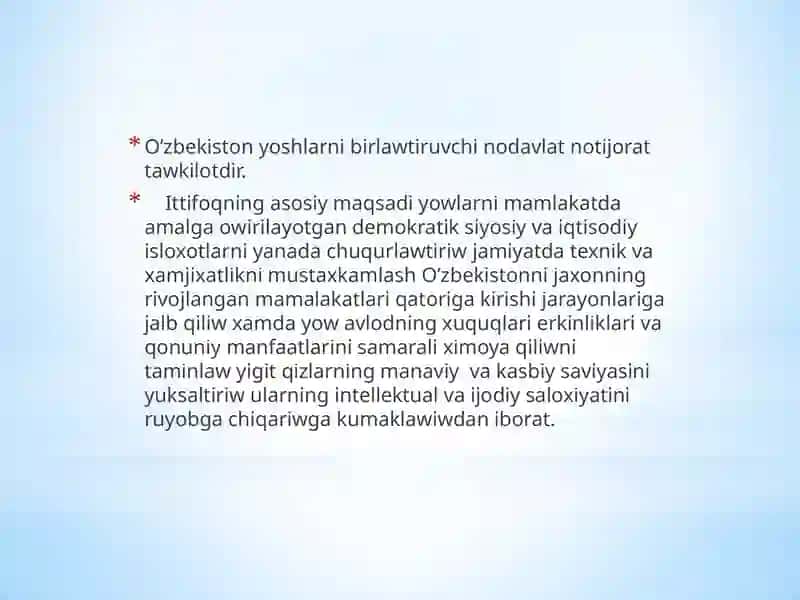 O’zbekiston yoshlarittifoqi 3