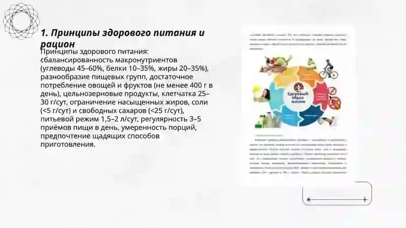 Принципы здорового питания и рацион 3