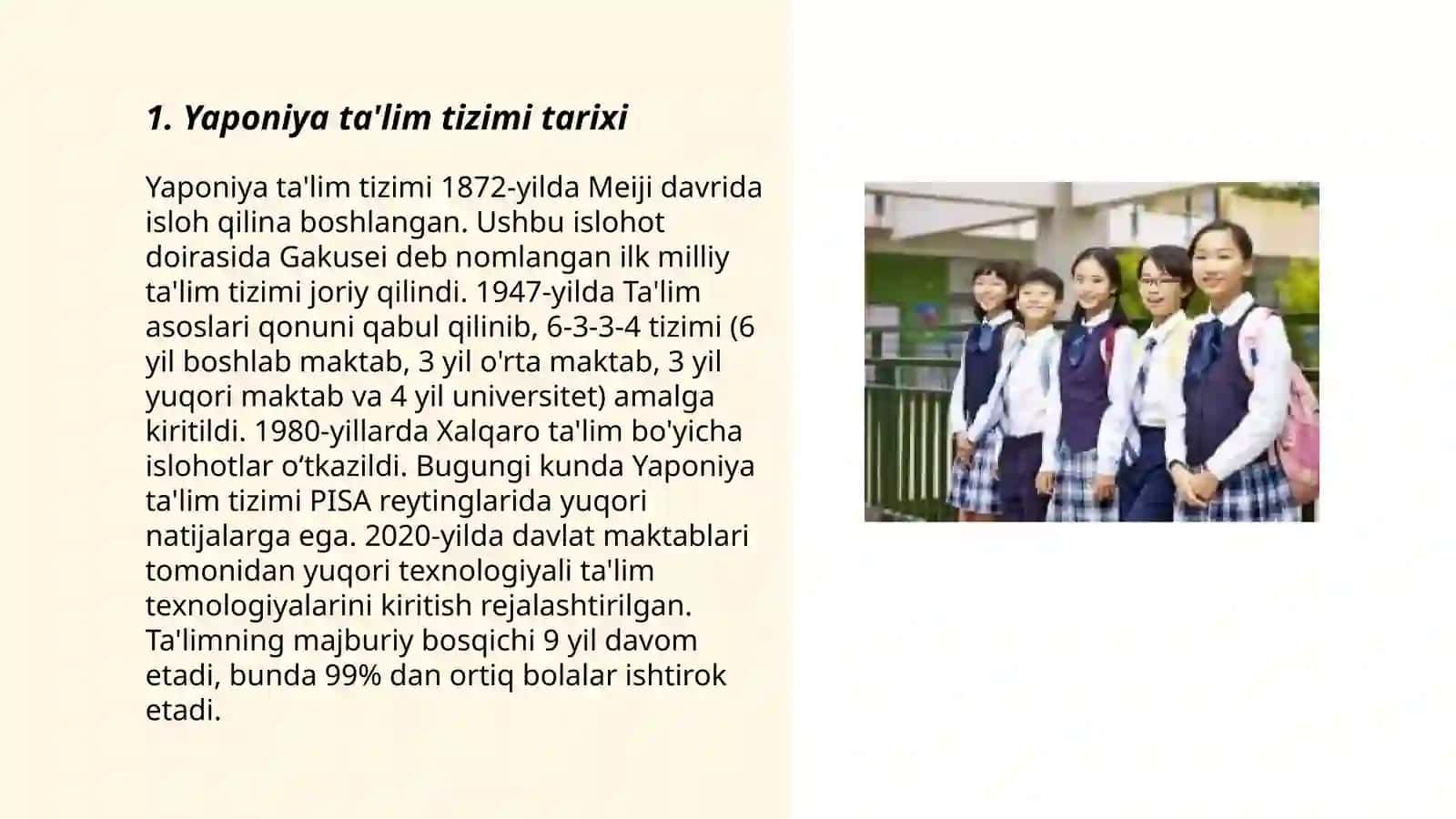 Yaponiya ta’limi 3