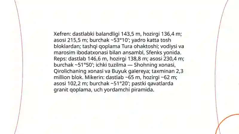 Gizadagi piramidalar (Xefren Reps Mikerin) 3
