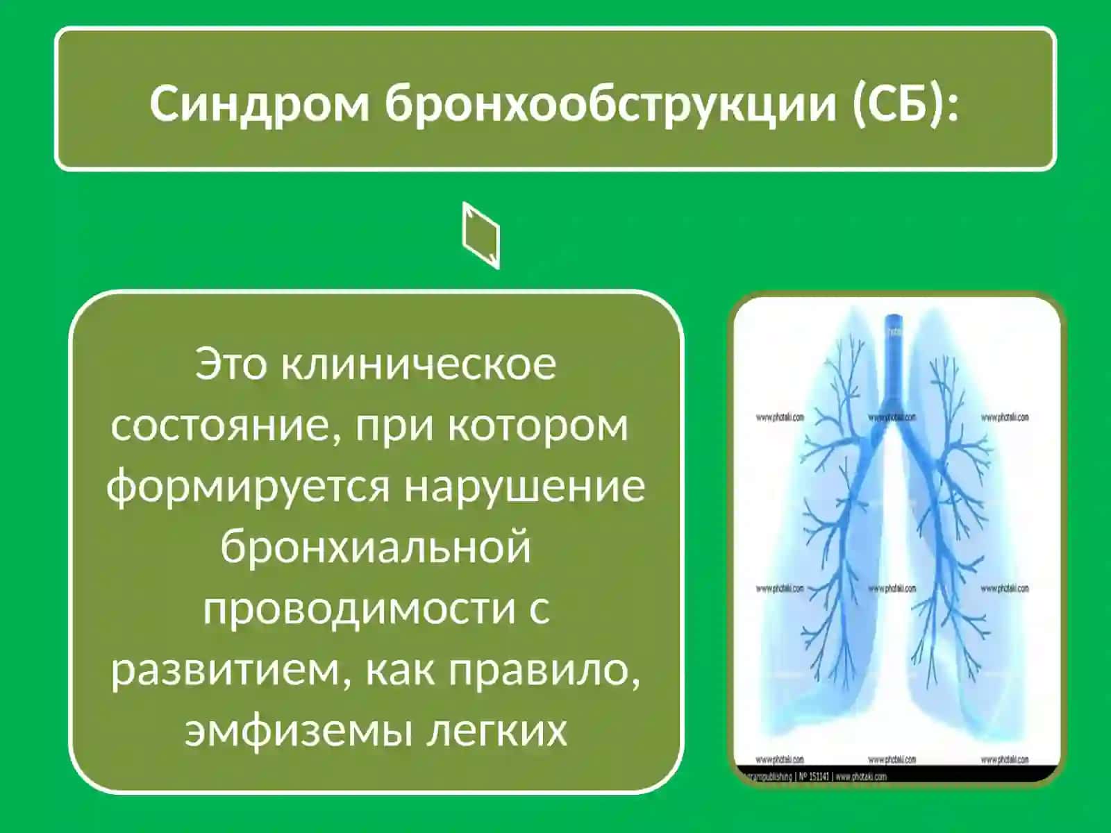 Синдром бронхообструкции 3