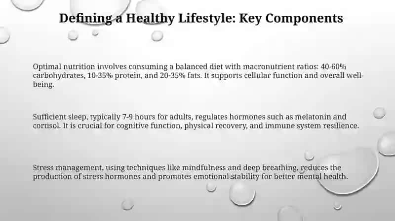Healthy Lifestyle: Trends and Challenges 3