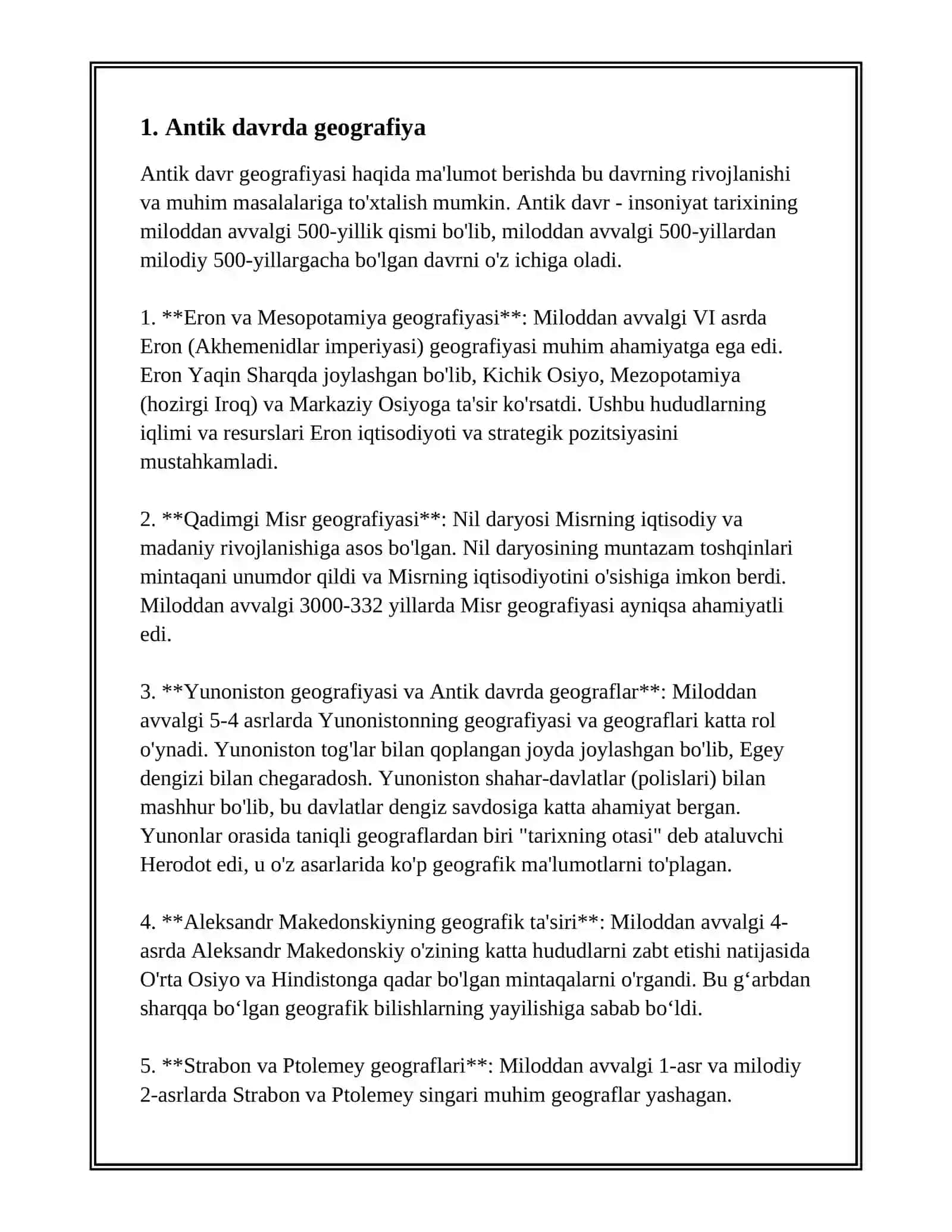 GEOGRAFIYANING RIVOJLANISH BOSQICHLARI. 3