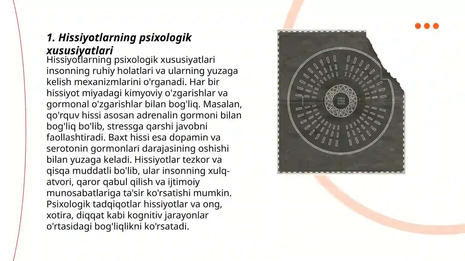 Hissiyotning oziga hosligi 3