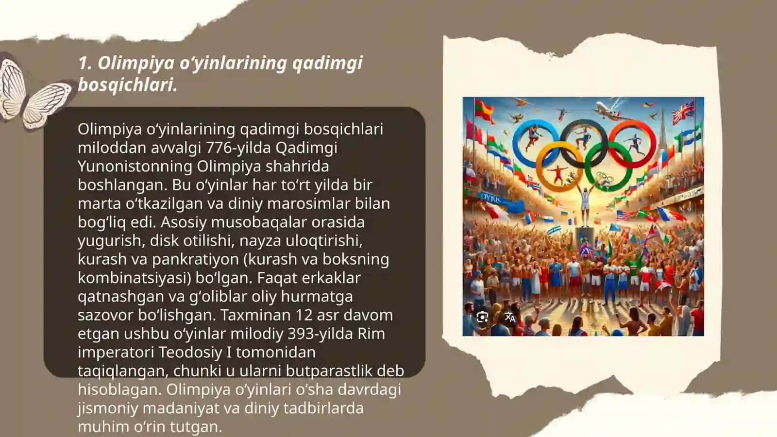 Olimpiya oʻyinlarining qadimgi bosqichlari 3