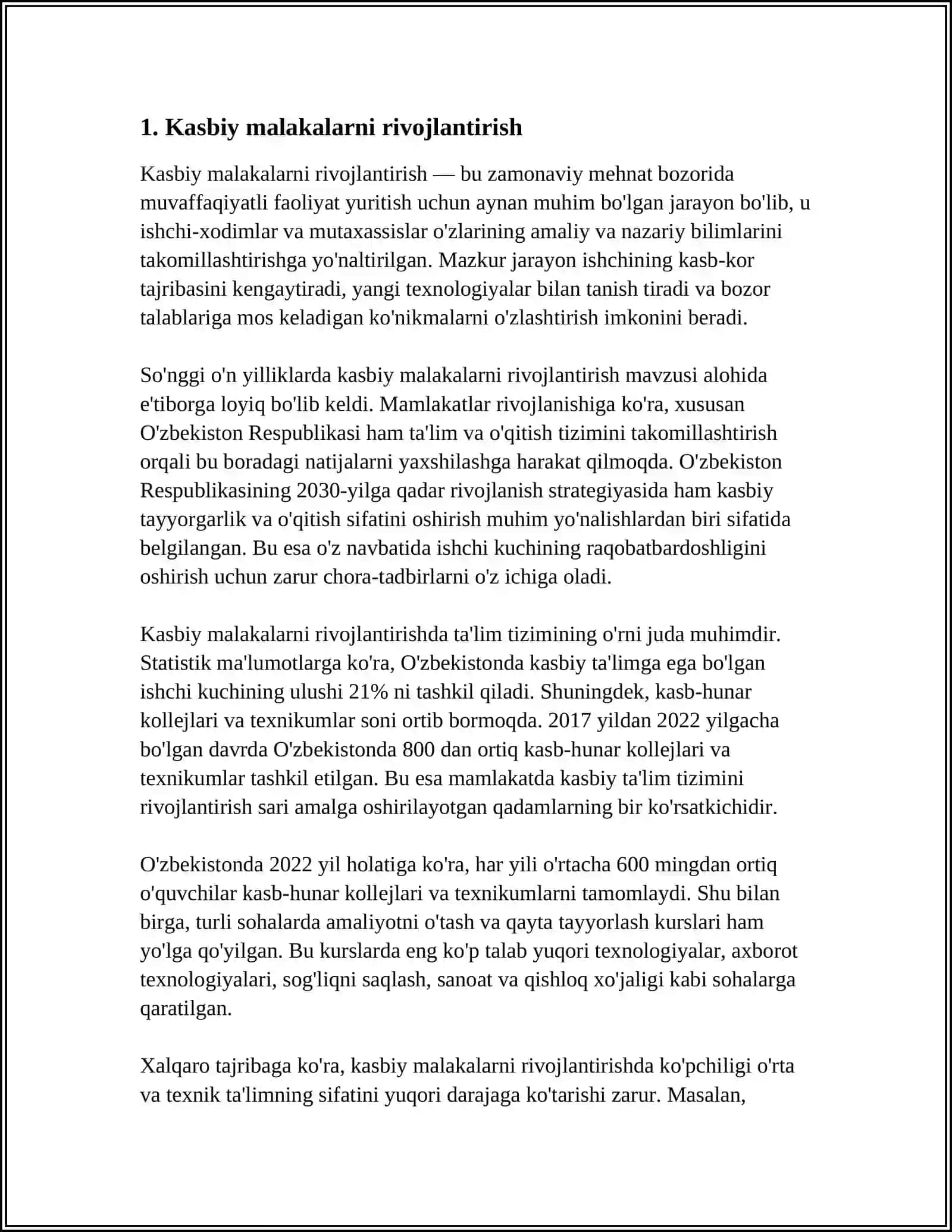 KARYER MAYDONINI OCHISH 3