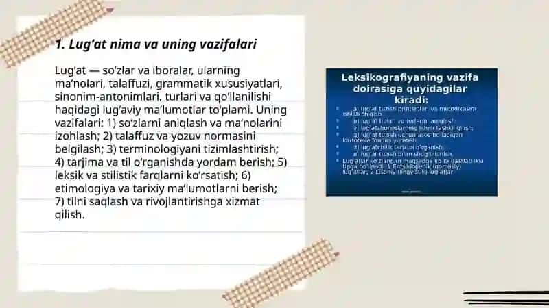 Lugʻatlar va ularning turlari 3