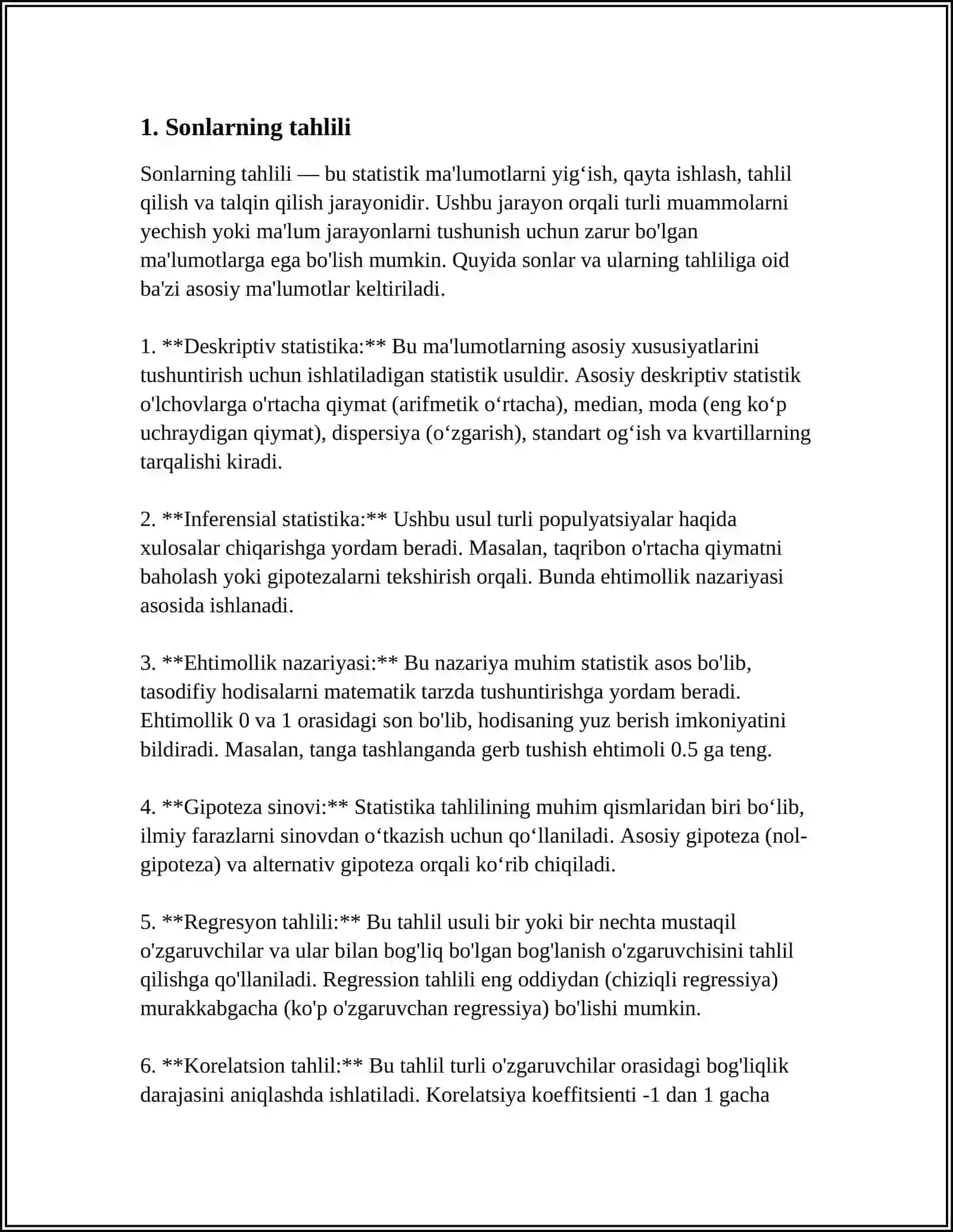 SONNING ULUSHINI TOPISHGA OID MASALALAR YECHISH 3