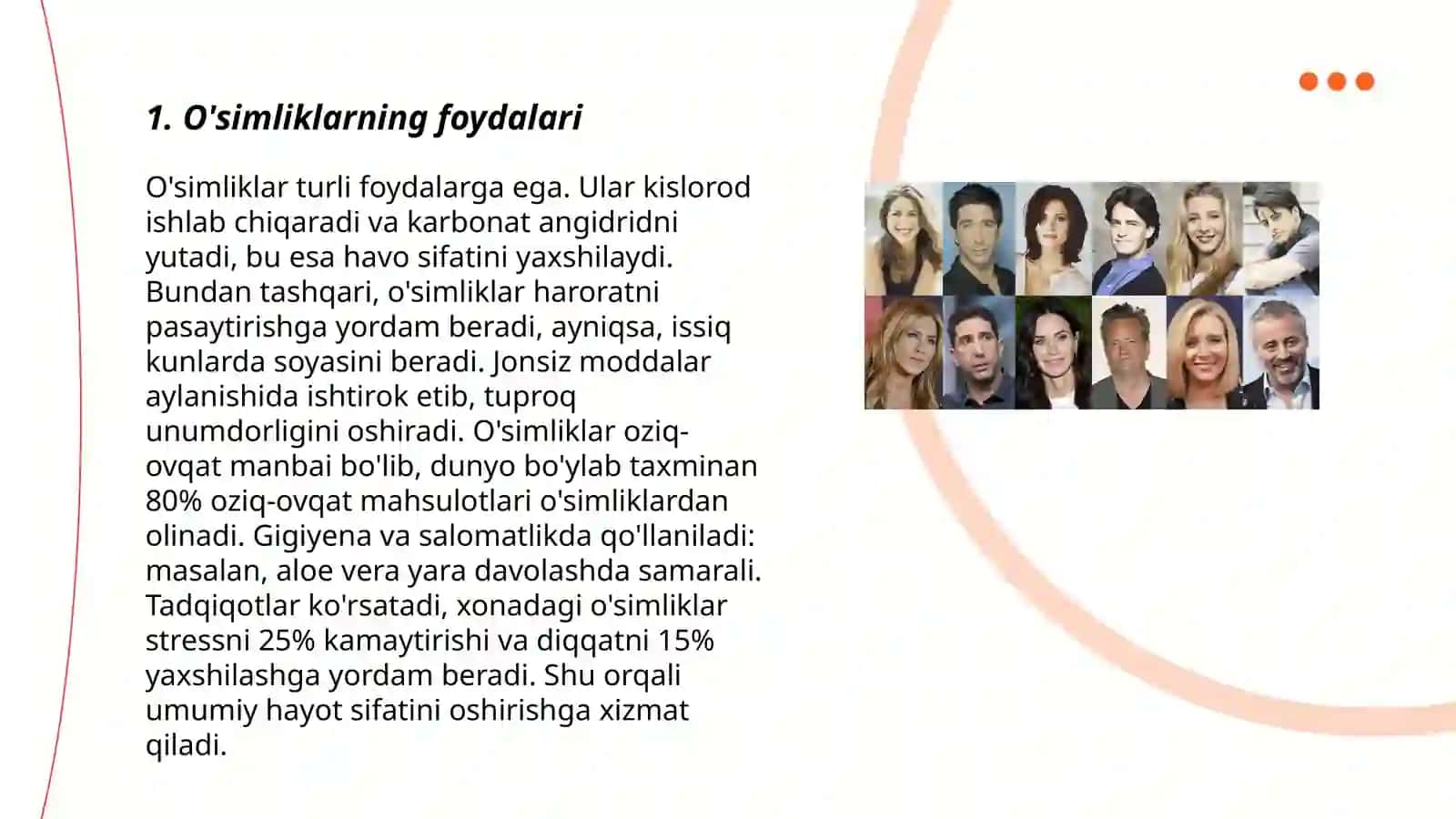 O'simliklar bilan do'stlashamiz 3
