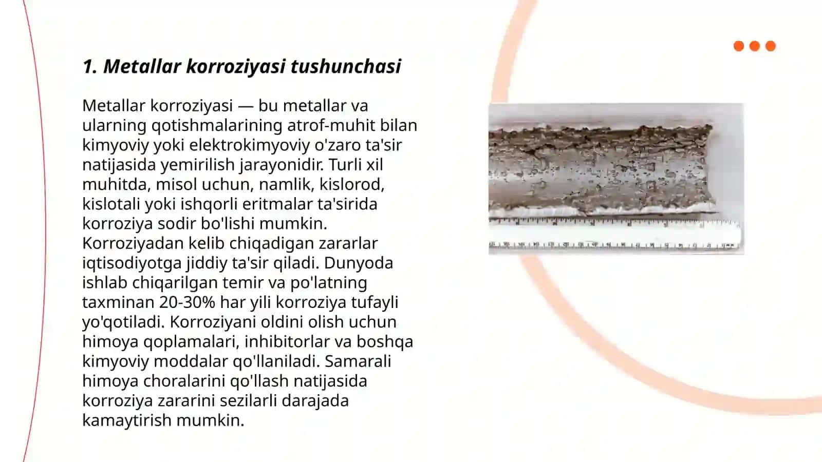 Metallar korroziyasi va ularning turlari 3