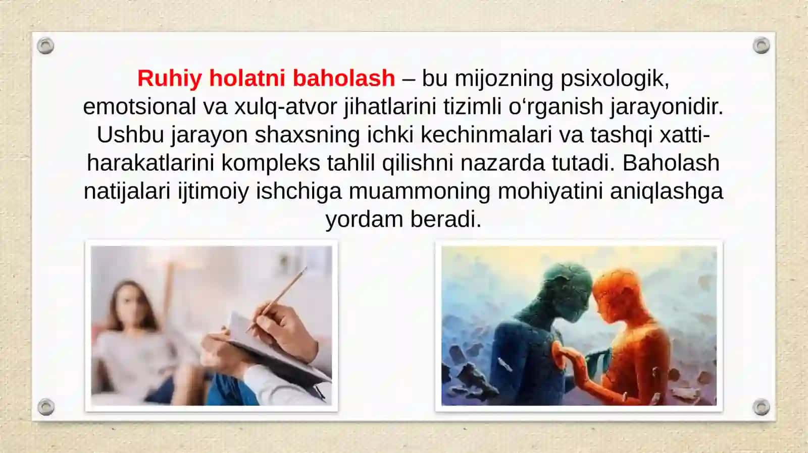 Ijtimoiy ishda mijozning ruhiy holatini baholash 3