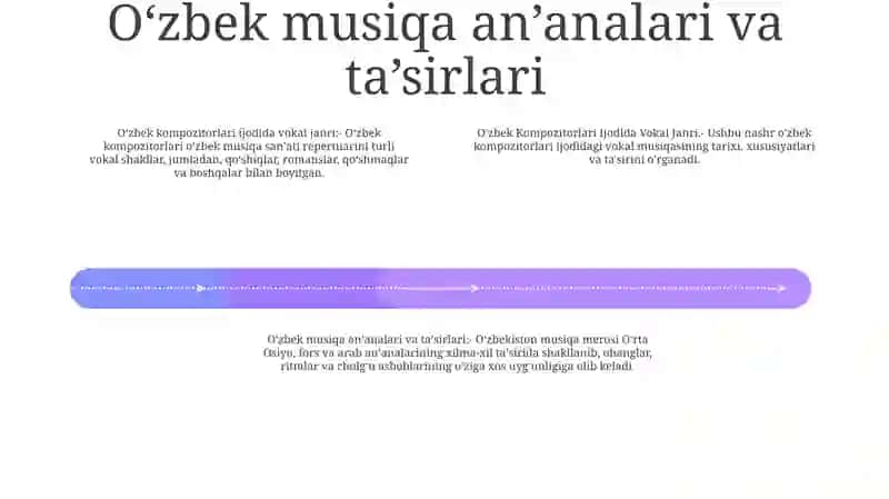 O'Zbek Kompozitorlari Ijodida Vokal Janri 3