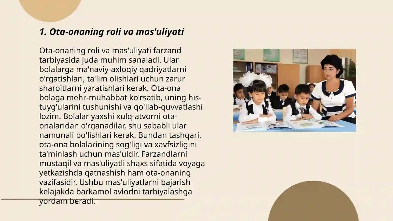 Oila tarbiyasi 3