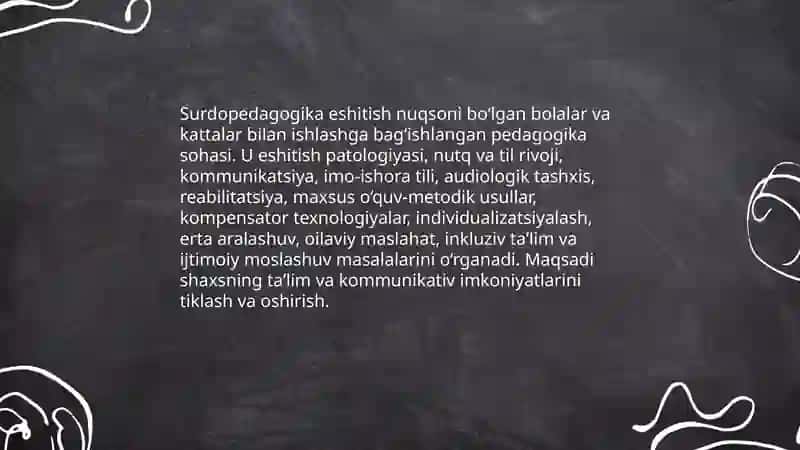SURDOPEDAGOGIKA tarixi va umumiy maʼlumot 3
