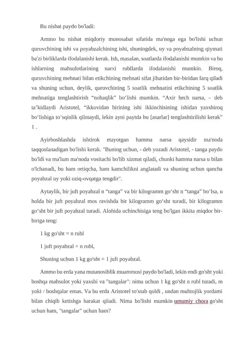 Aristotelning iqtisodiy qarashlari 3