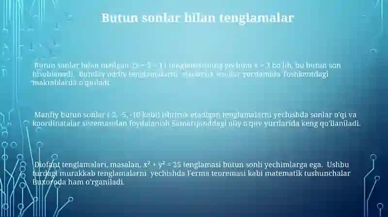 Nomanfiy butun sonlar va ularning xossalari 3