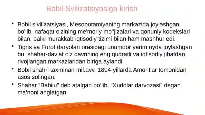 Qadimgi Bobilning iqtisodiy g’oyalari 3