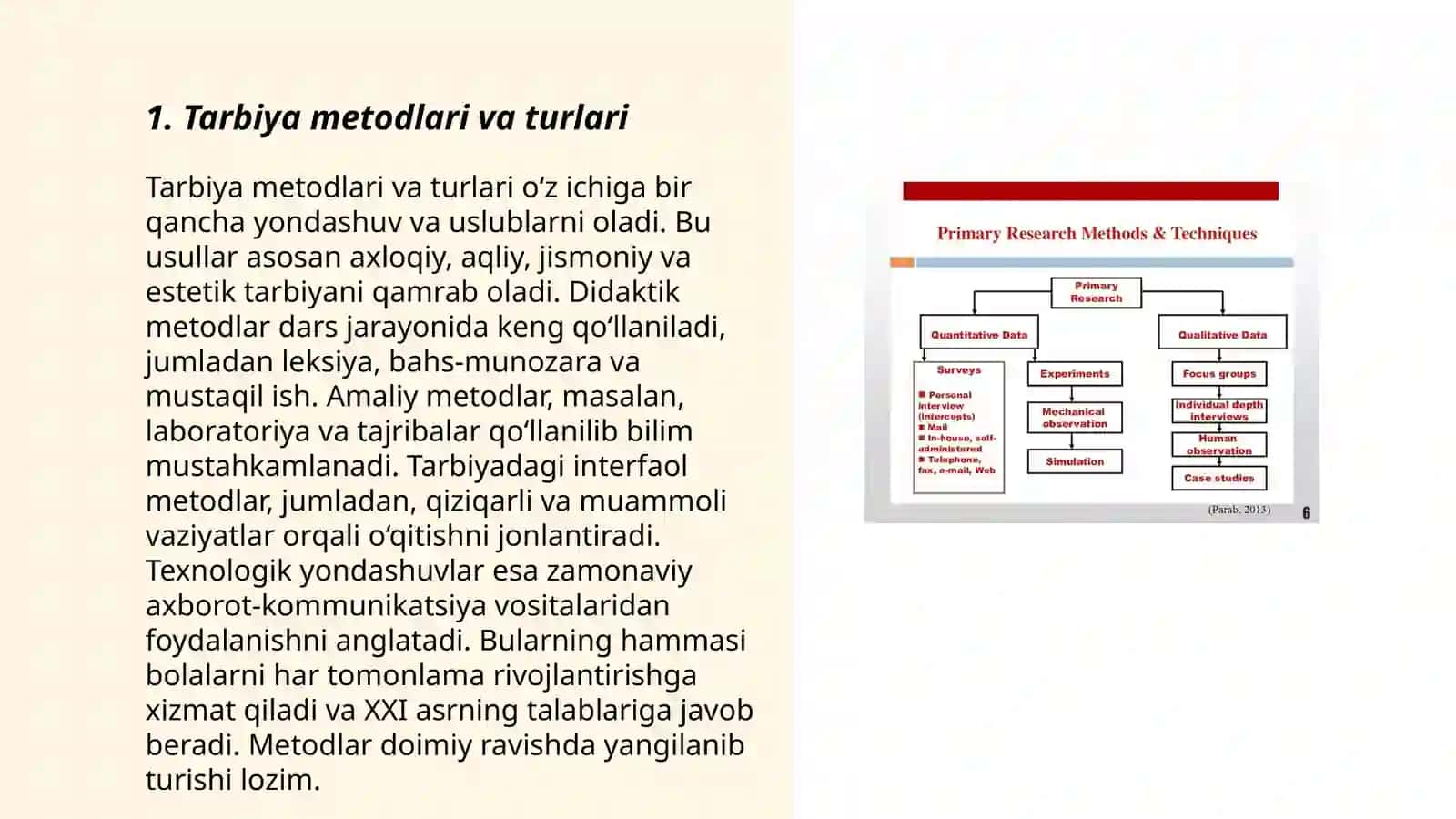 Tarbiya Metodlari va Turlari 3