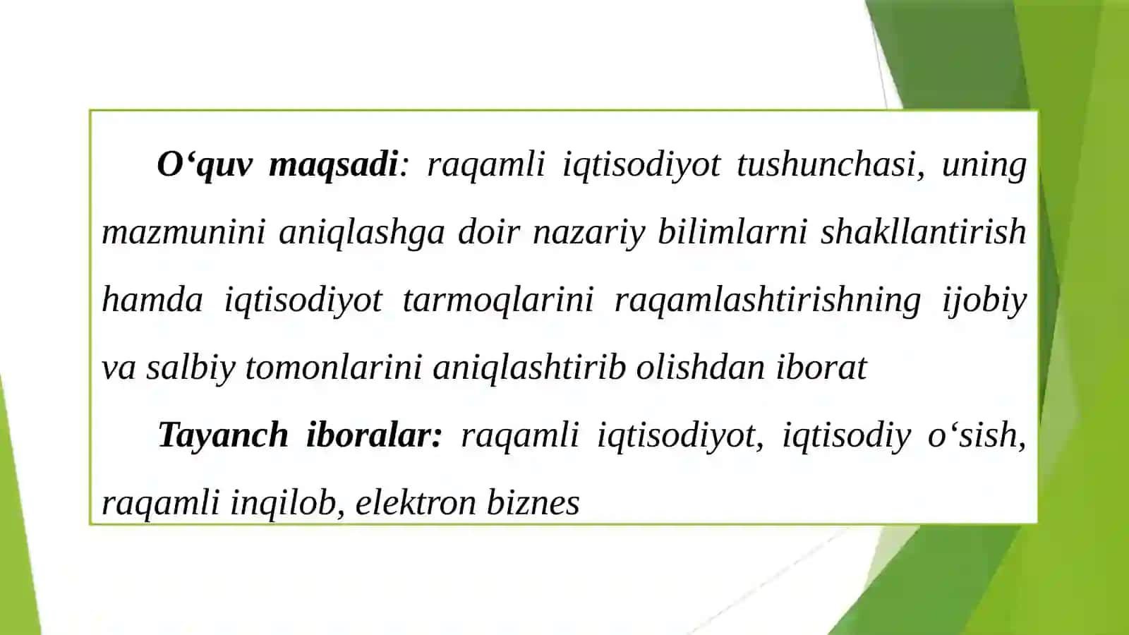 RAQAMLI IQTISODIYOT TUSHUNCHASI 3