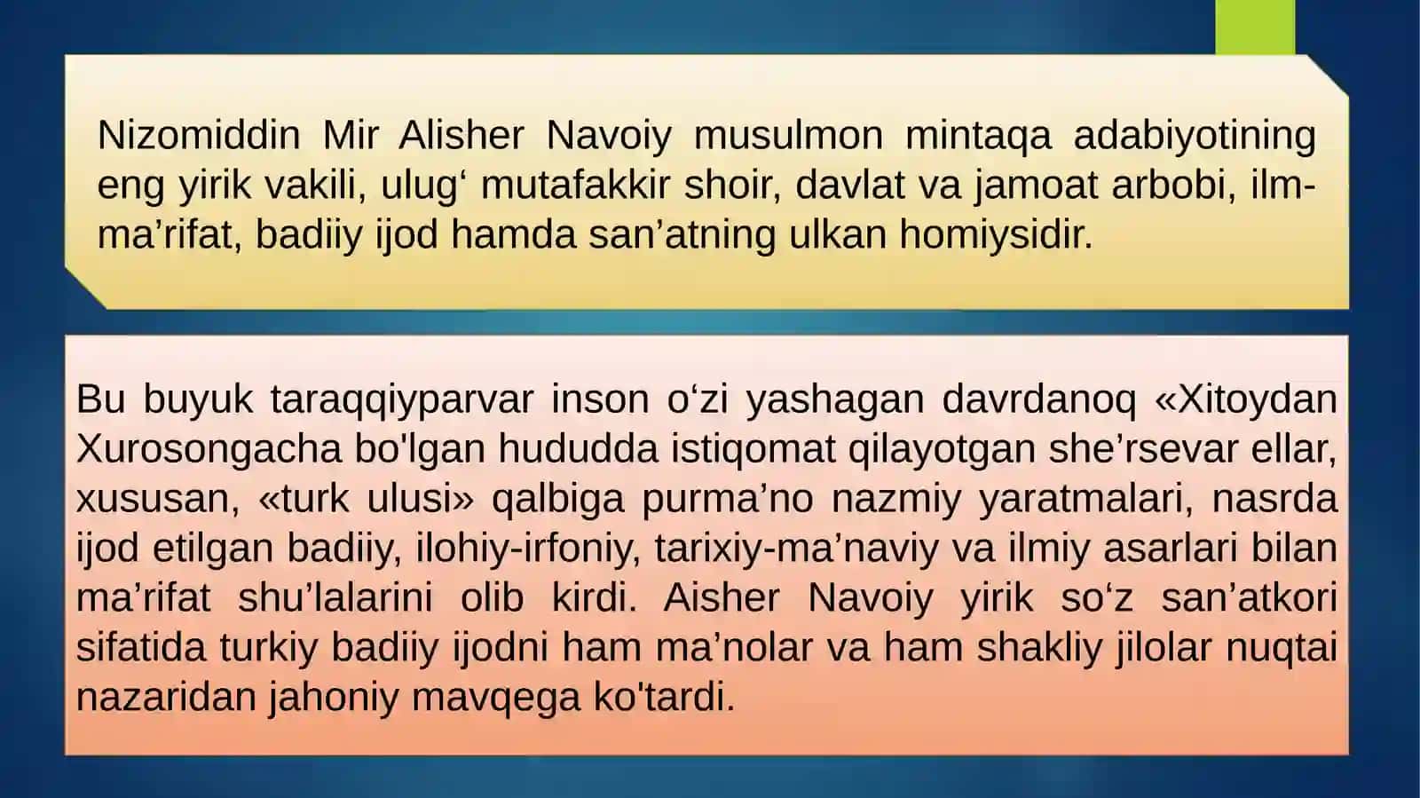 Alisher Navoiy—Adabiyotimizning Milliy Iftixori 3