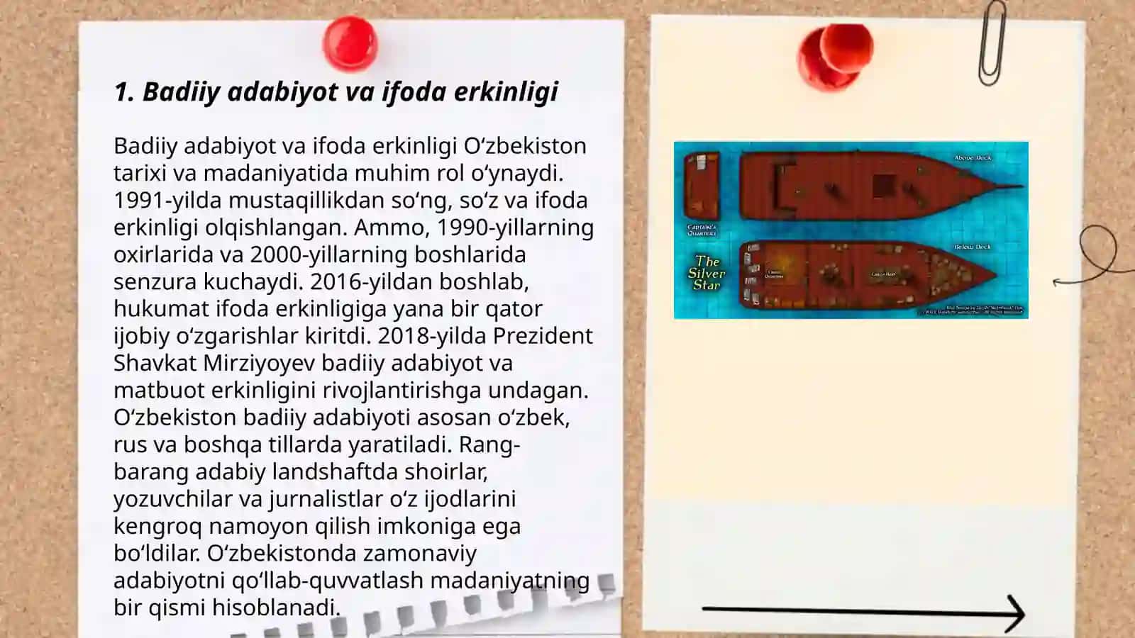 Badiiy adabiyot sòz sanati erkinligi 3