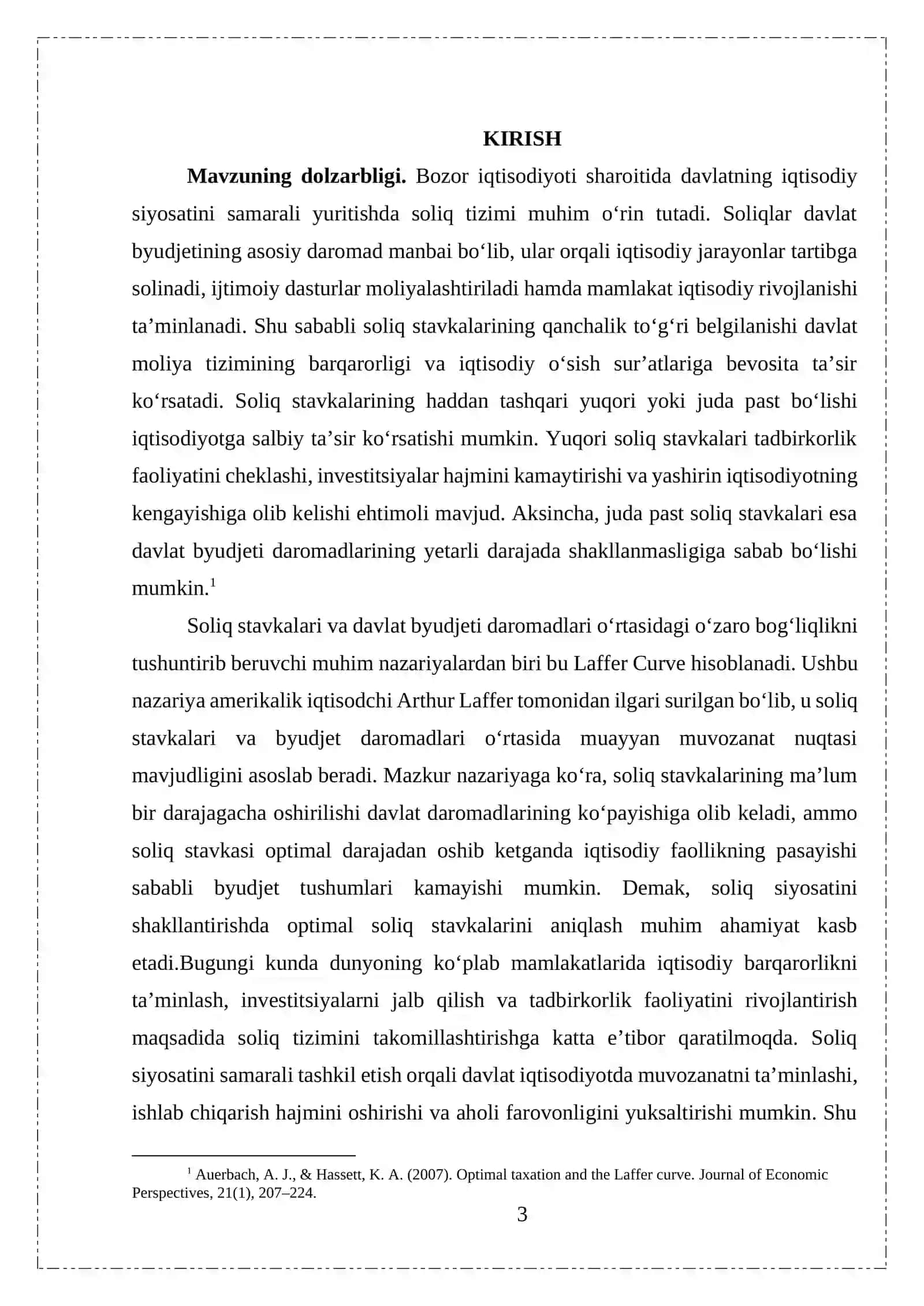 DINAMIK IQTISODIYOT 3