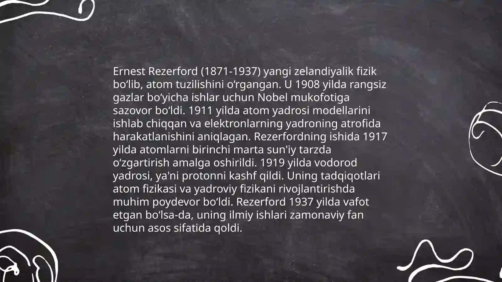 Rezerford tajribasi 3