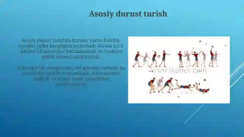 Voleybol oʻyin texnikasiga oʻrgatish 3