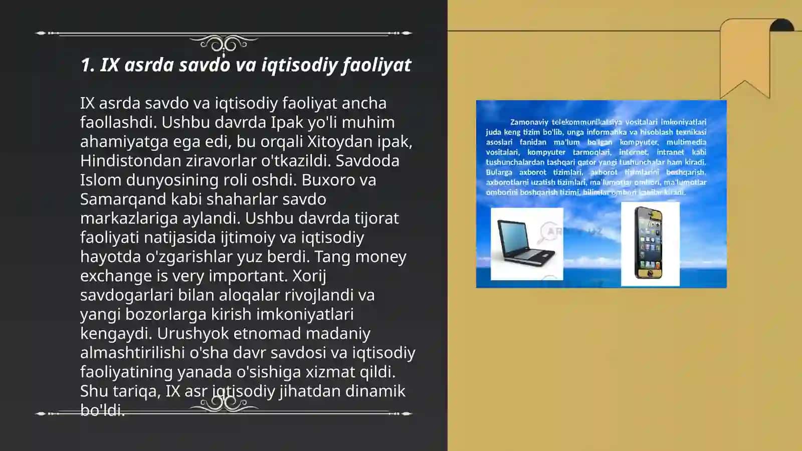 Ôrta Osiyodagi iqtisodiy fikrlar 3