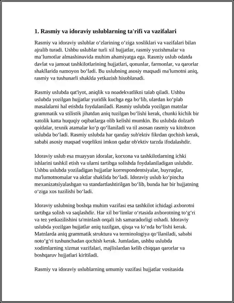 RASMIY VA IDORAVIY USLUBLAR 3