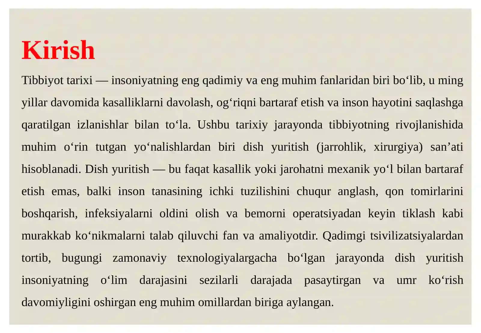 Tibbiyotga oid ish yuritish 3