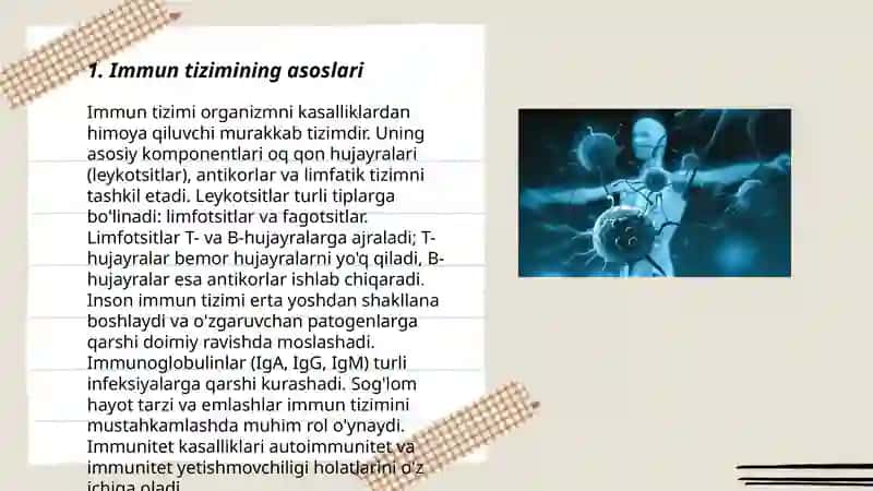 Organizm immun sistemasi 3