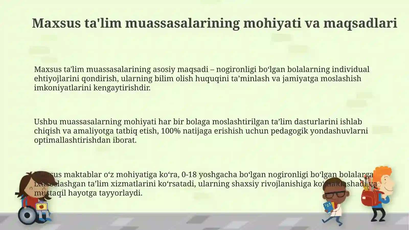 Maxsus ta’lim muassasalari 3