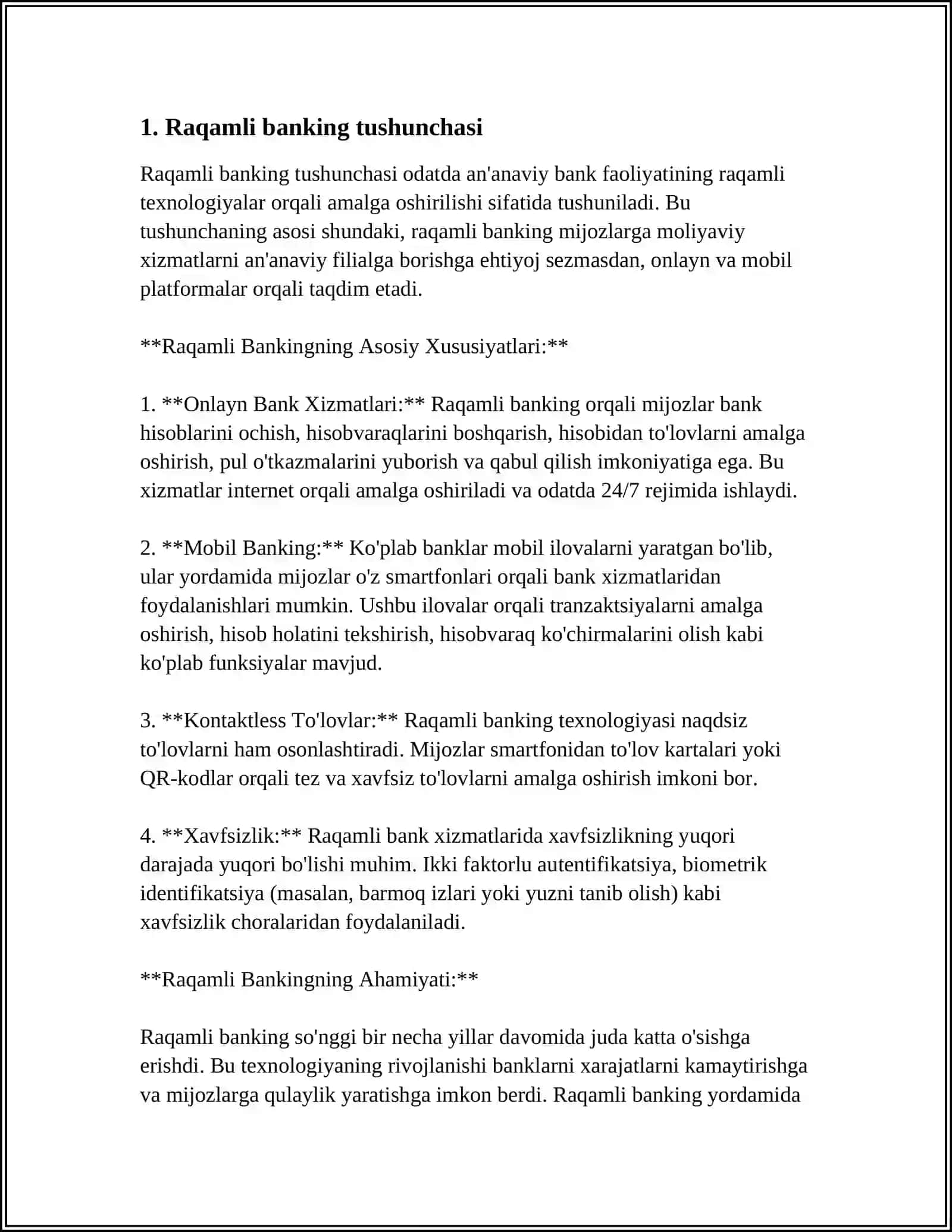 RAQAMLI BANK VA BANK TIZIMI EVOLYUTSIYA 3