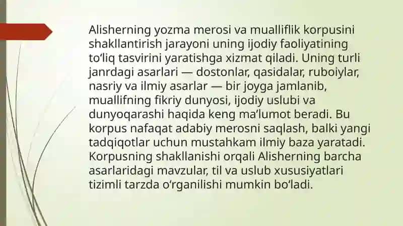 Alisher mualliflik korpusi 3