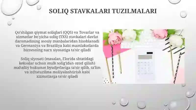 Soliq tizimi va soliq siyosati 3