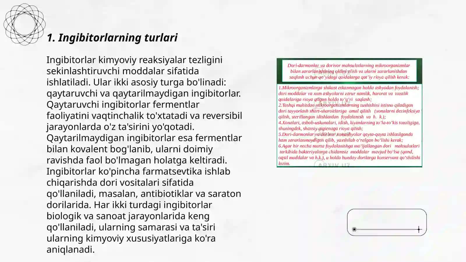 Metallarni korroziyadan himoya qilish usullari.Ingibitorlar 3
