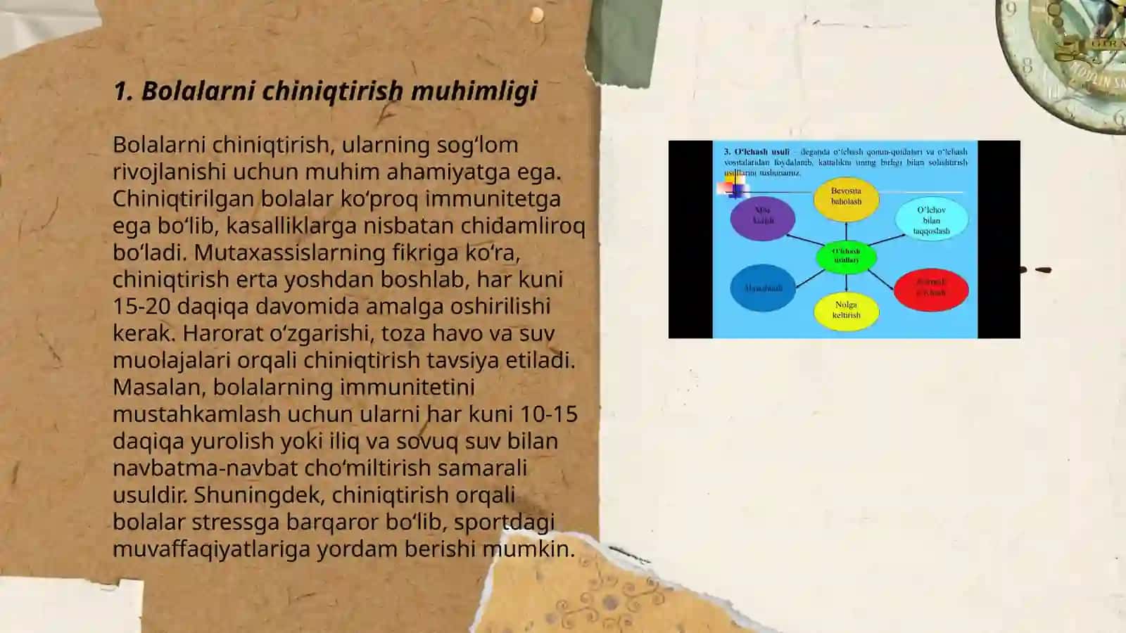 Bolalarni chiniqtirish sogʻlom oʻsish yoʻli 3