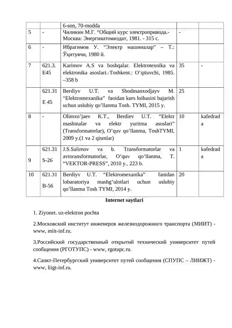 Electric machines and electromechanics 3