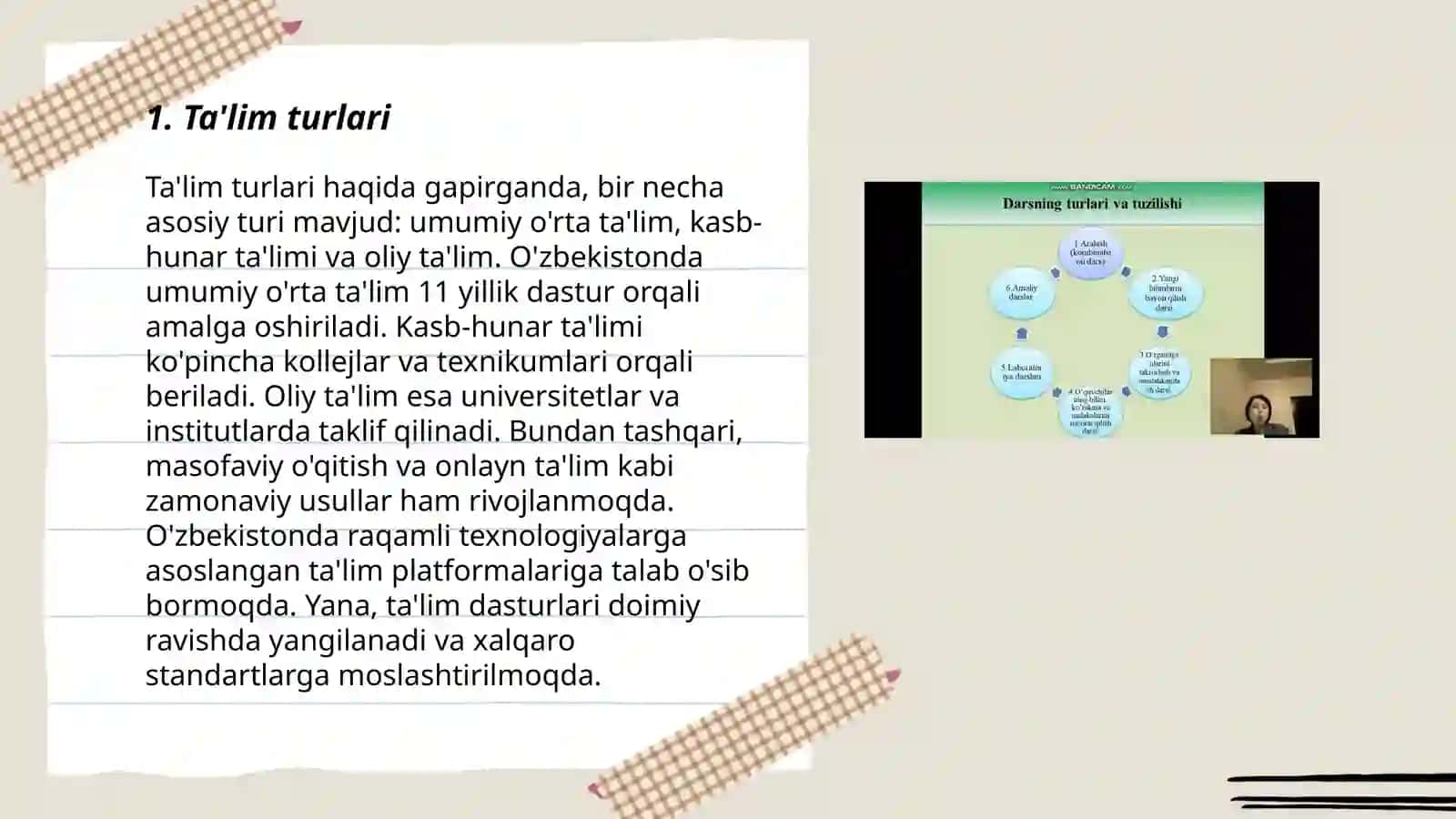 Ta'lim turlari va ta'limni tashkil etish shakllari 3