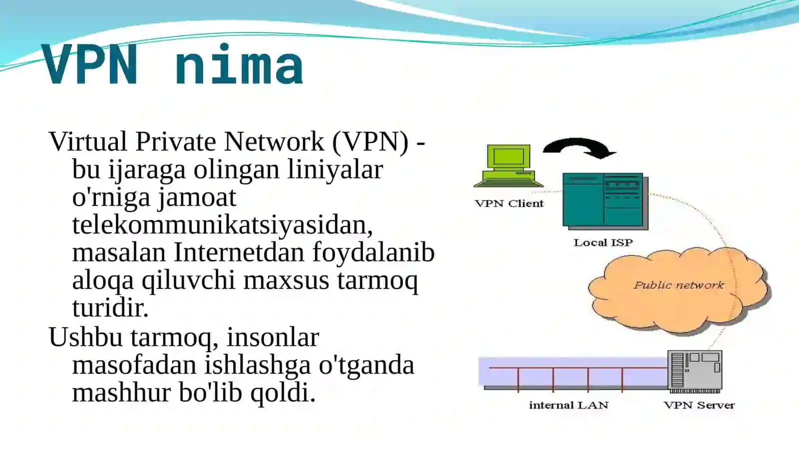 VPN mavzusida mukammal taqdimot 3