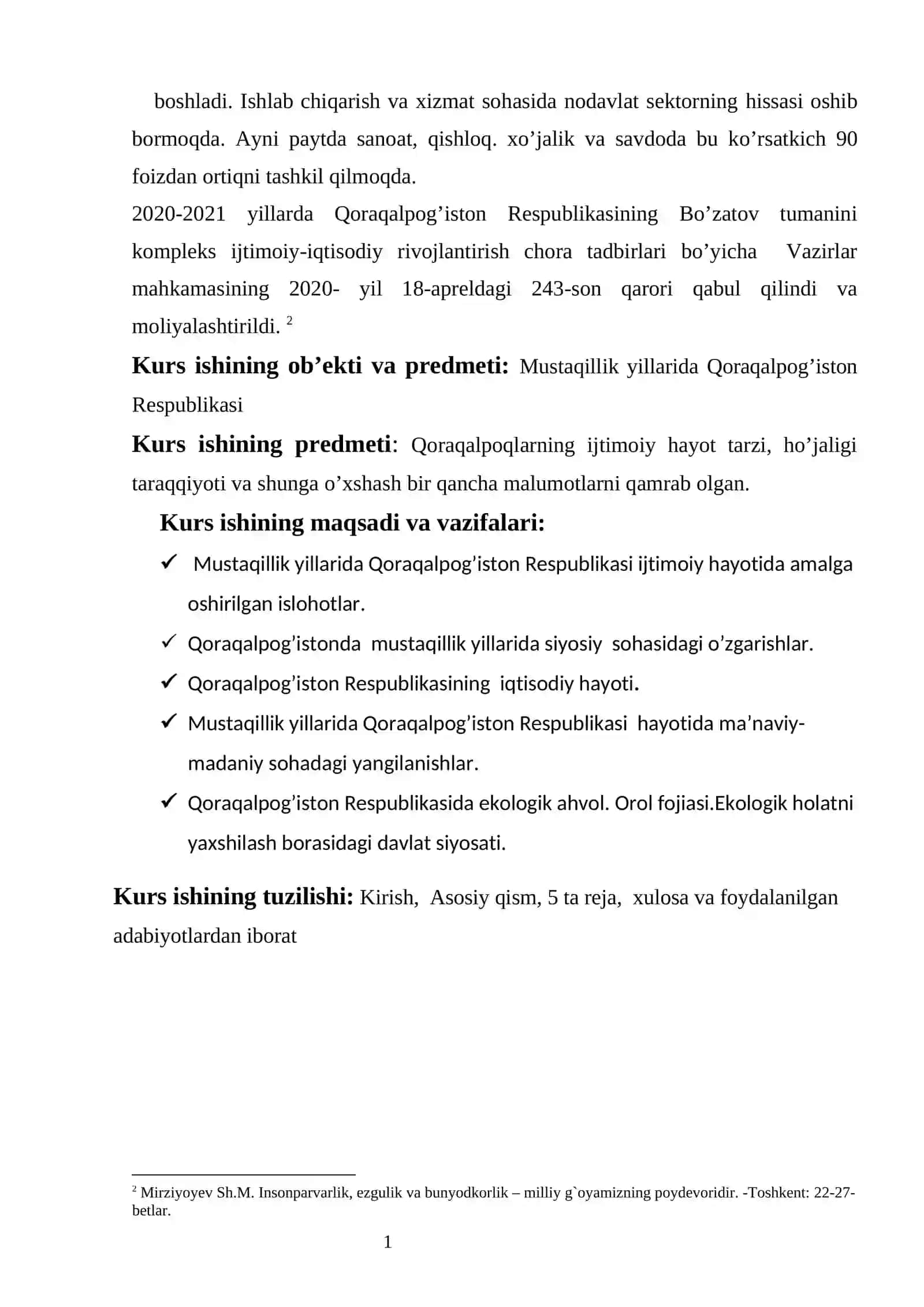Mustaqillik yillarida Qoraqalpog’iston Respublikasi 3