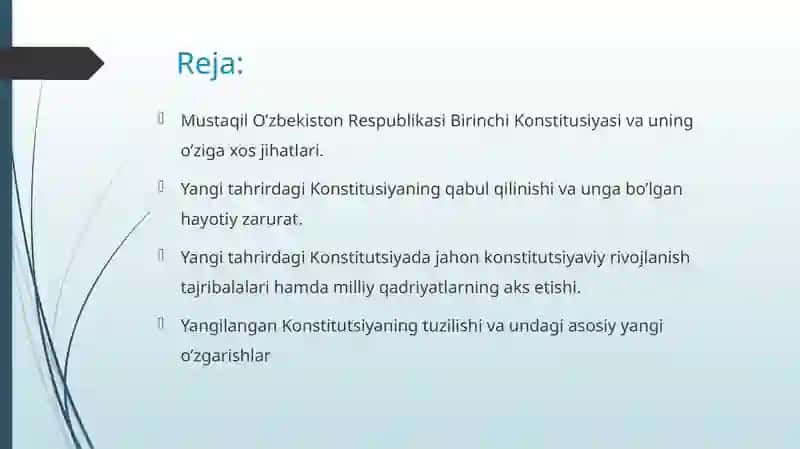 Yangitahrirdagi O’zbekiston Respublikasi Konstitutsiyasi 3