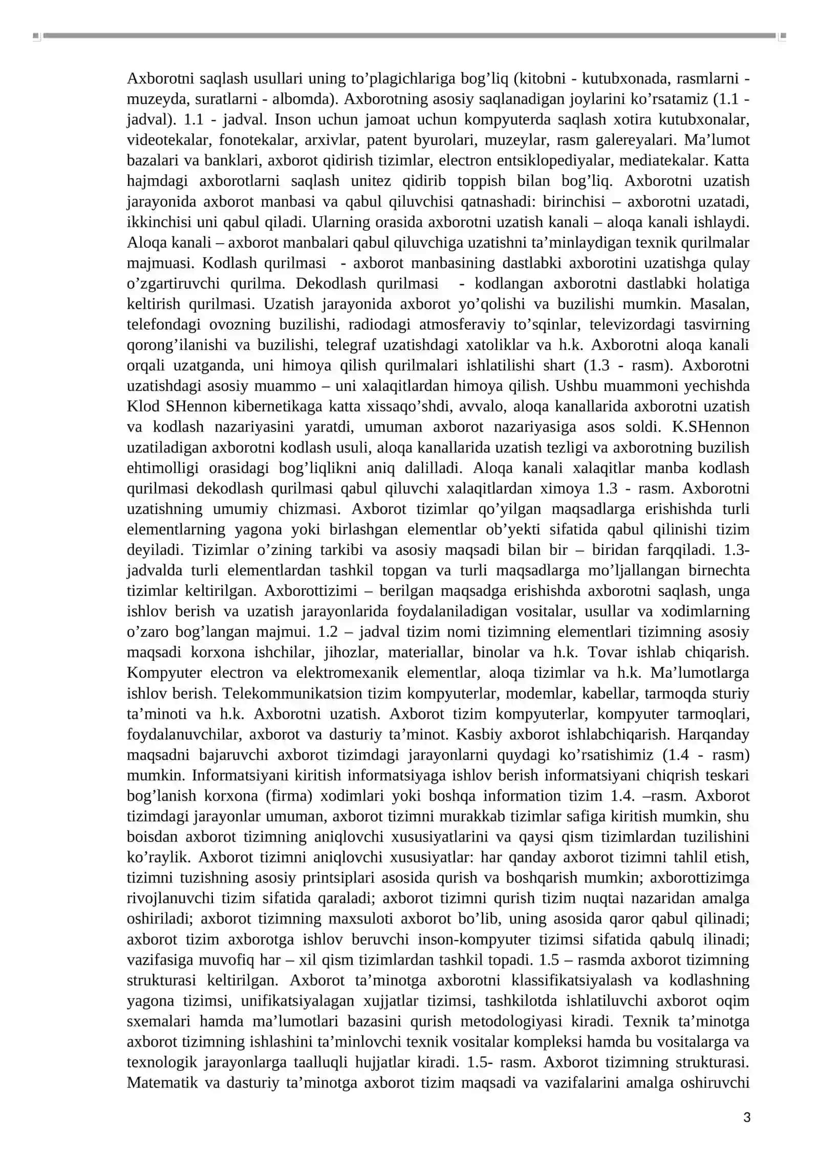 Axborot texnologiyalari asoslari 3