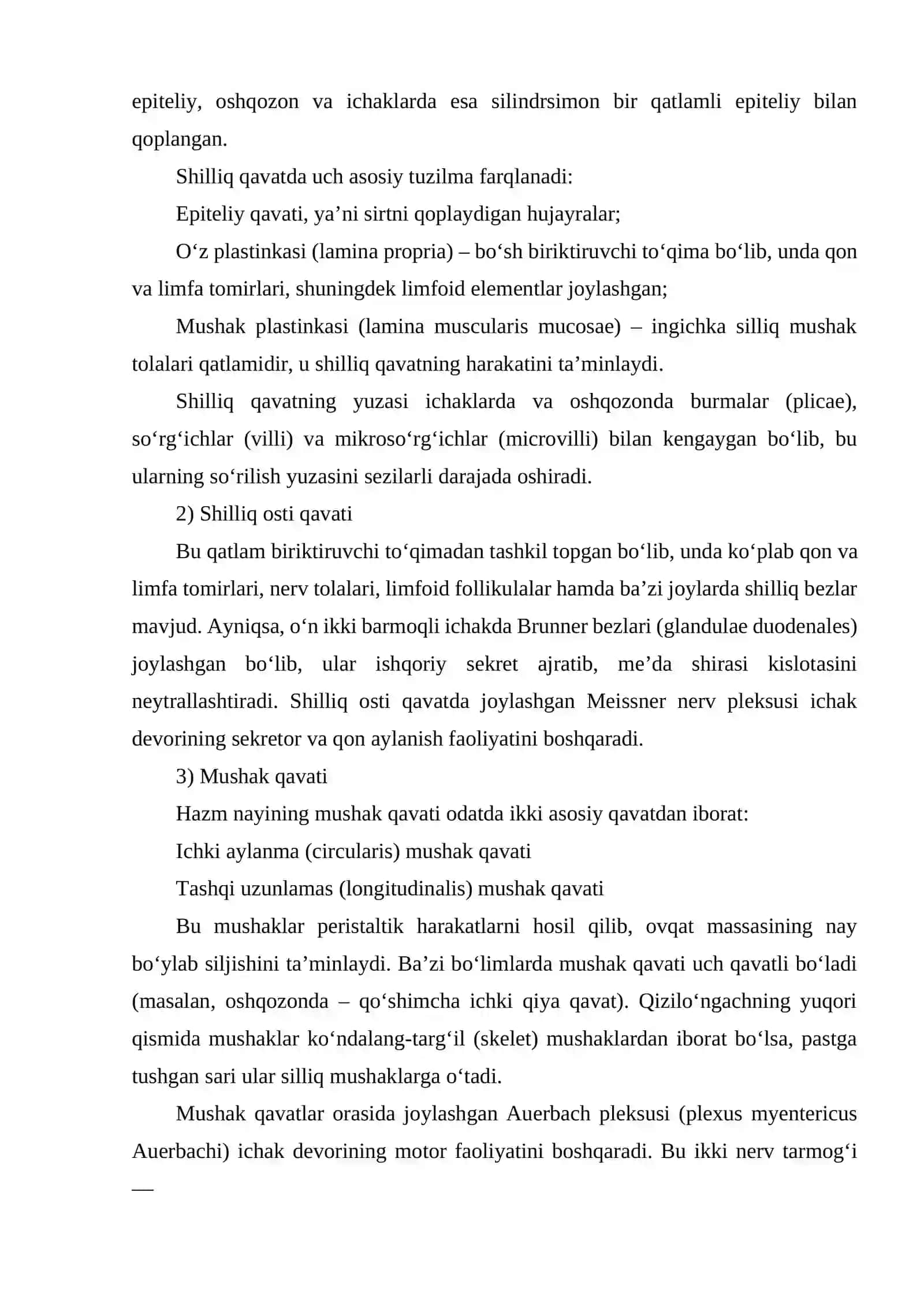 HAZM NAYINING LOFOSIT TUZILMALARI 3