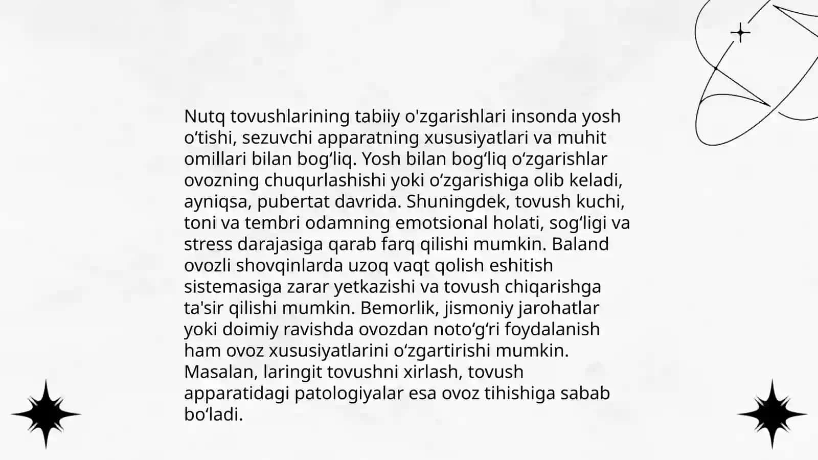 Nutq tovushlarining fonetik o'zgarishlari 3