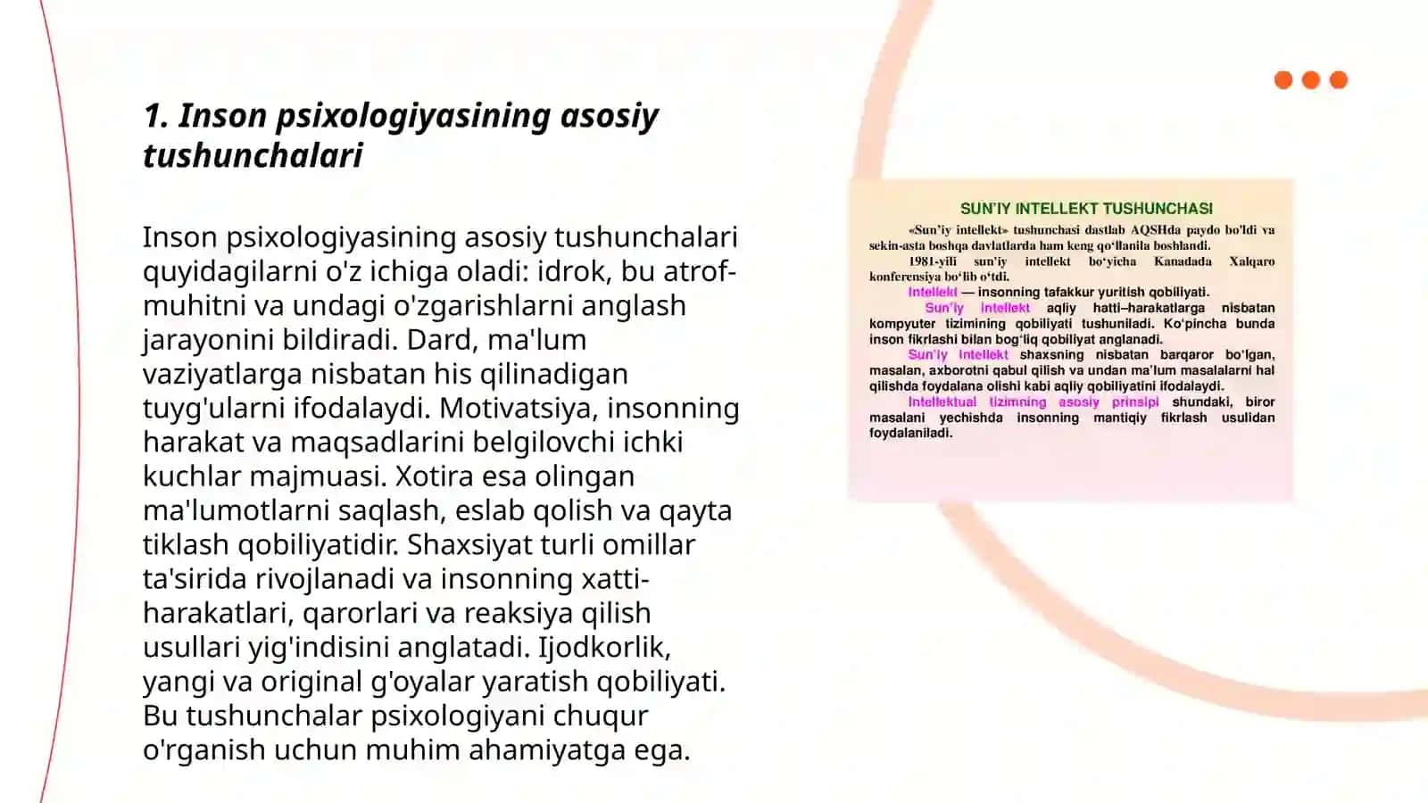 Inson psixalogiyasi tushunchasi 3