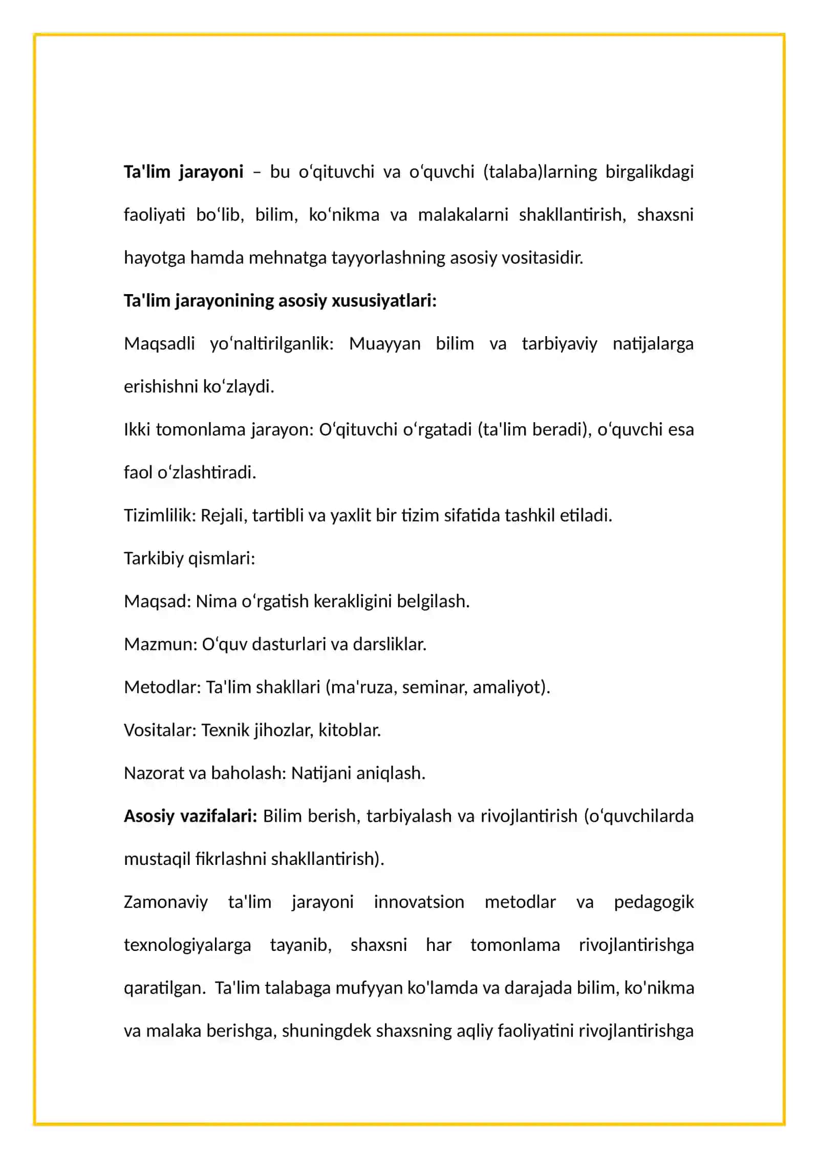 Ta'limning psixologik asoslari 3