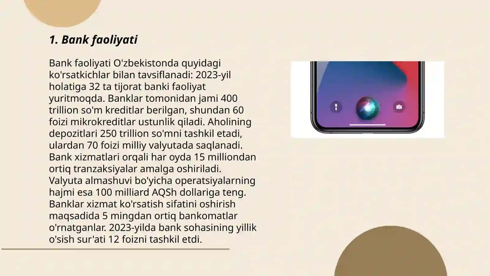 Bank faoliyati 3