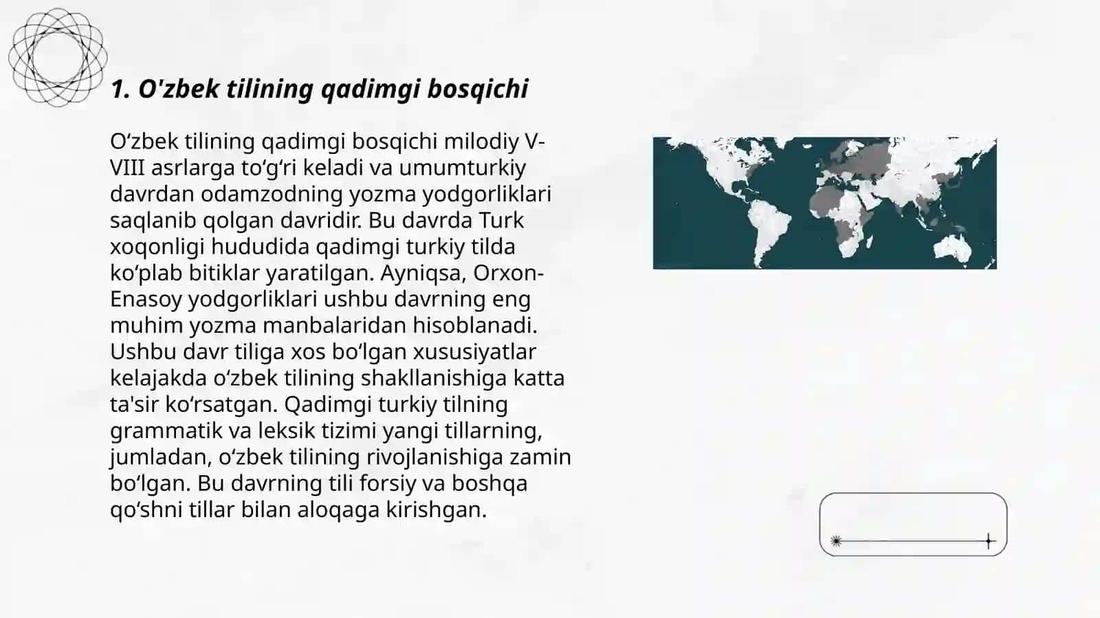 O‘zbek Tilining Taraqqiyot Bosqichlari 3